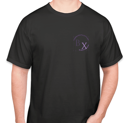 Front view of the Blackout Exotics Eclipse Signal Tee